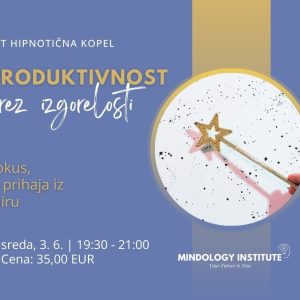 03. 06. 2026 (ZOOM) | Produktivnost brez izgorelosti: Fokus, ki prihaja iz miru